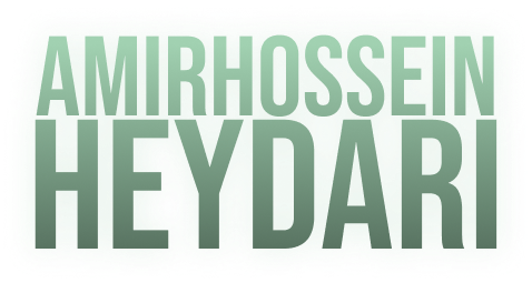 Amirhossein Heydari - Web Developer & Creative Designer